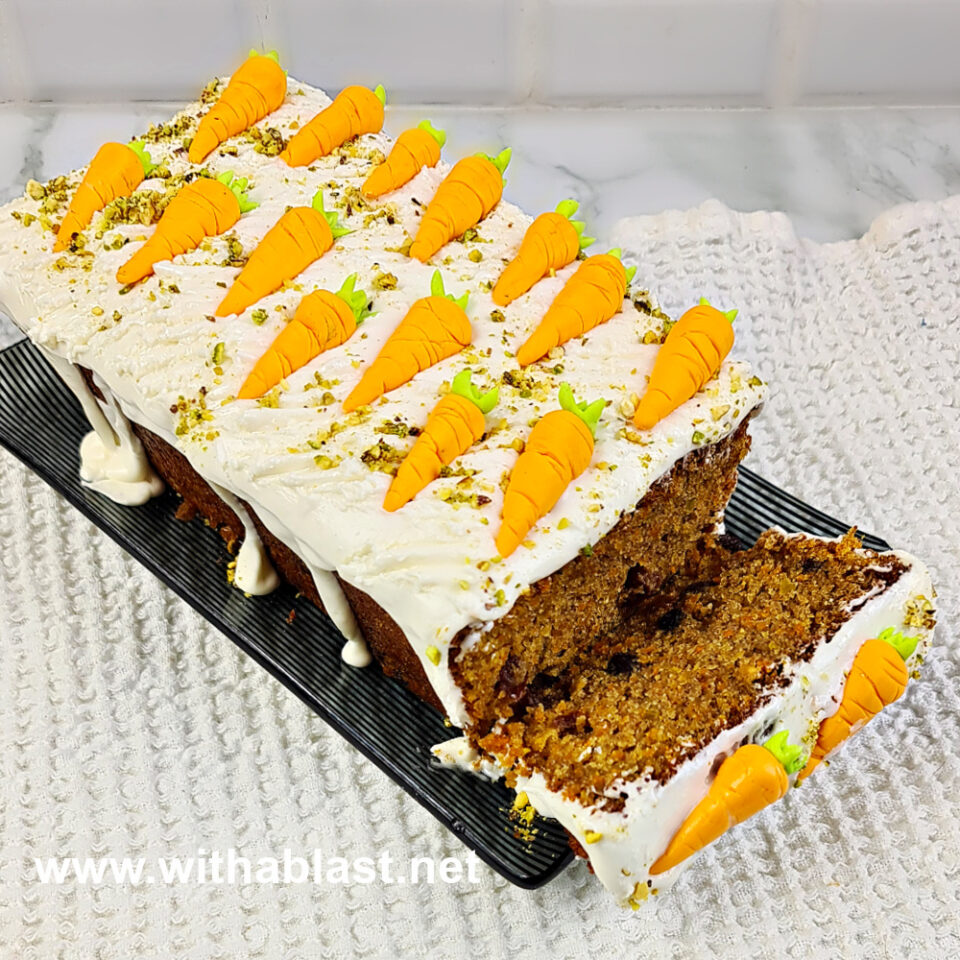 Carrot Cake Loaf With A Blast