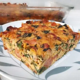 Bacon and Spinach Quiche