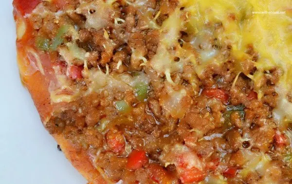 Pizza Bolognaise With A Blast