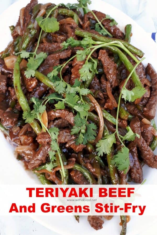 Teriyaki Beef And Greens Stir-Fry | With A Blast