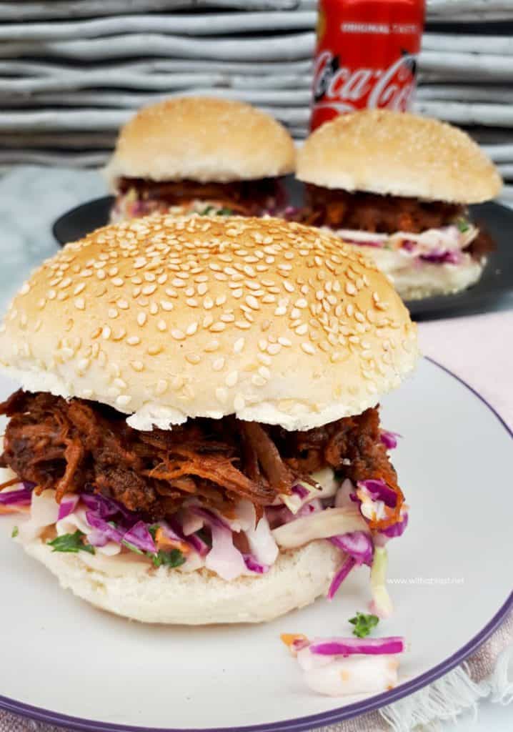 BBQ Pulled Beef Sandwiches (Slow-Cooker) | With A Blast