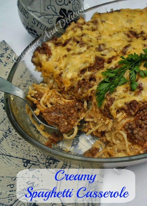 Creamy Spaghetti Casserole | With A Blast