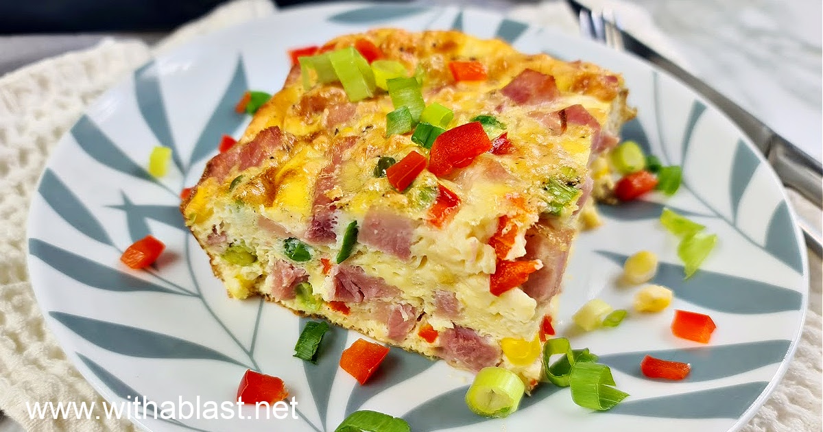 Ham and Cheese Frittata