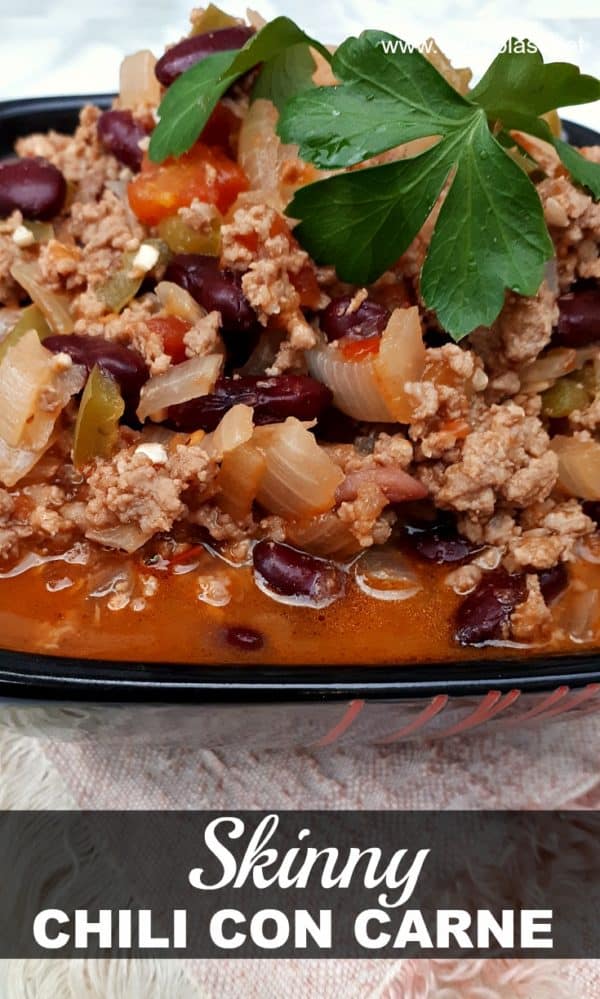 Skinny Chili Con Carne 