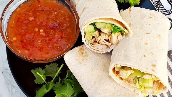 Cucumber Avocado Wraps - Girl Gone Gourmet