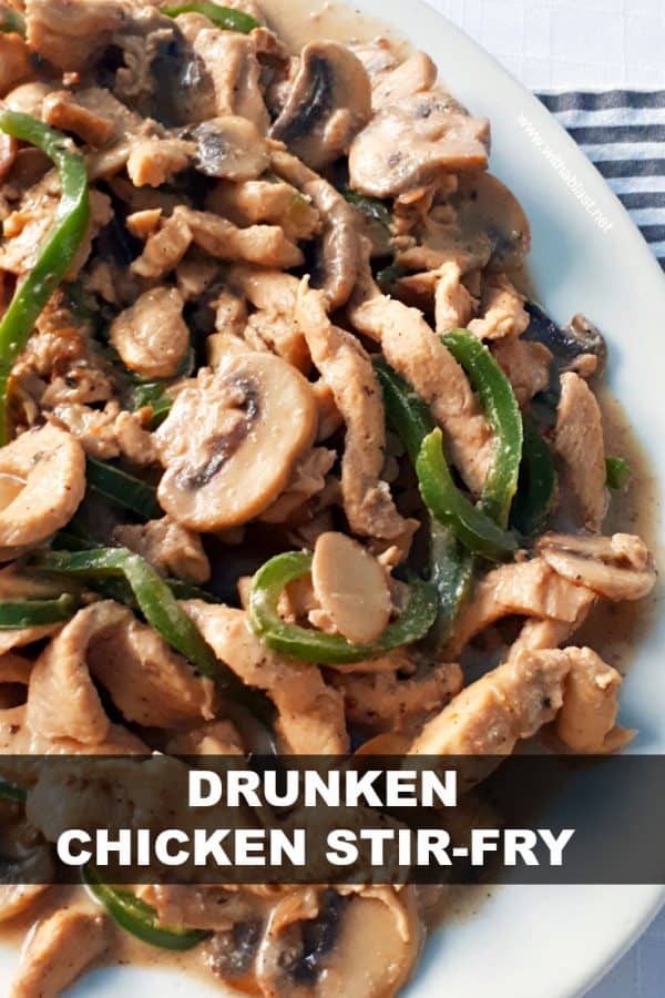 Drunken Chicken Stir-fry 