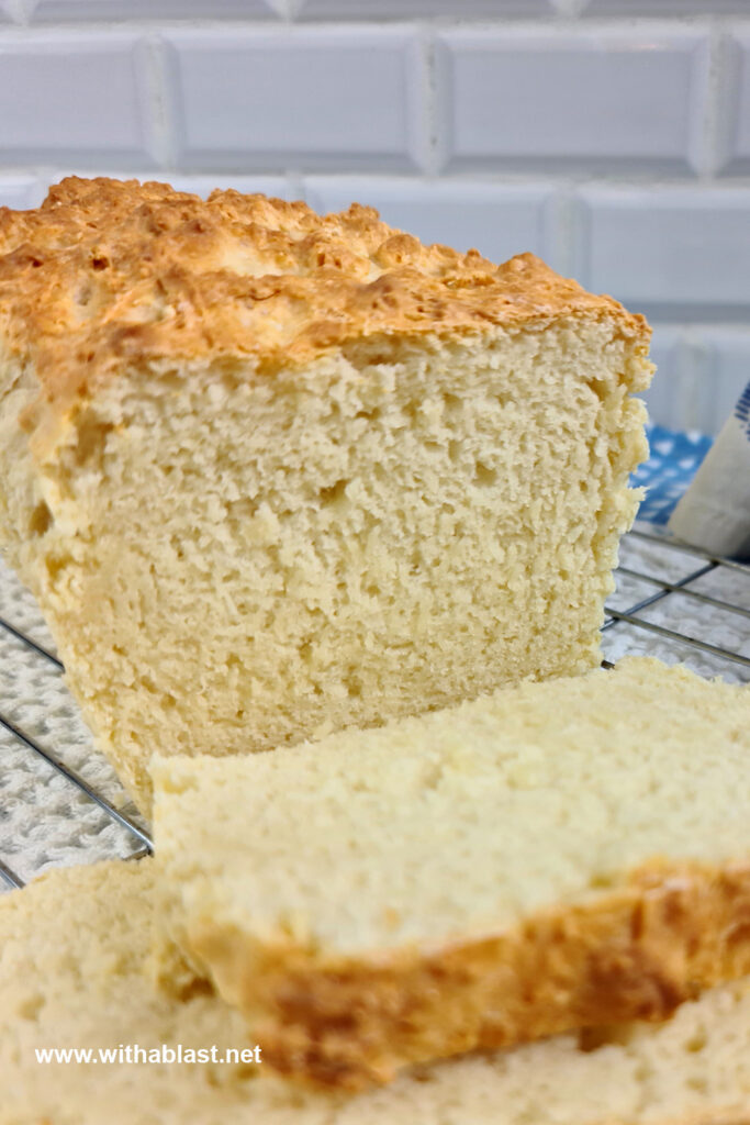 Homemade Buttermilk Bread (3 Ingredient) | With A Blast